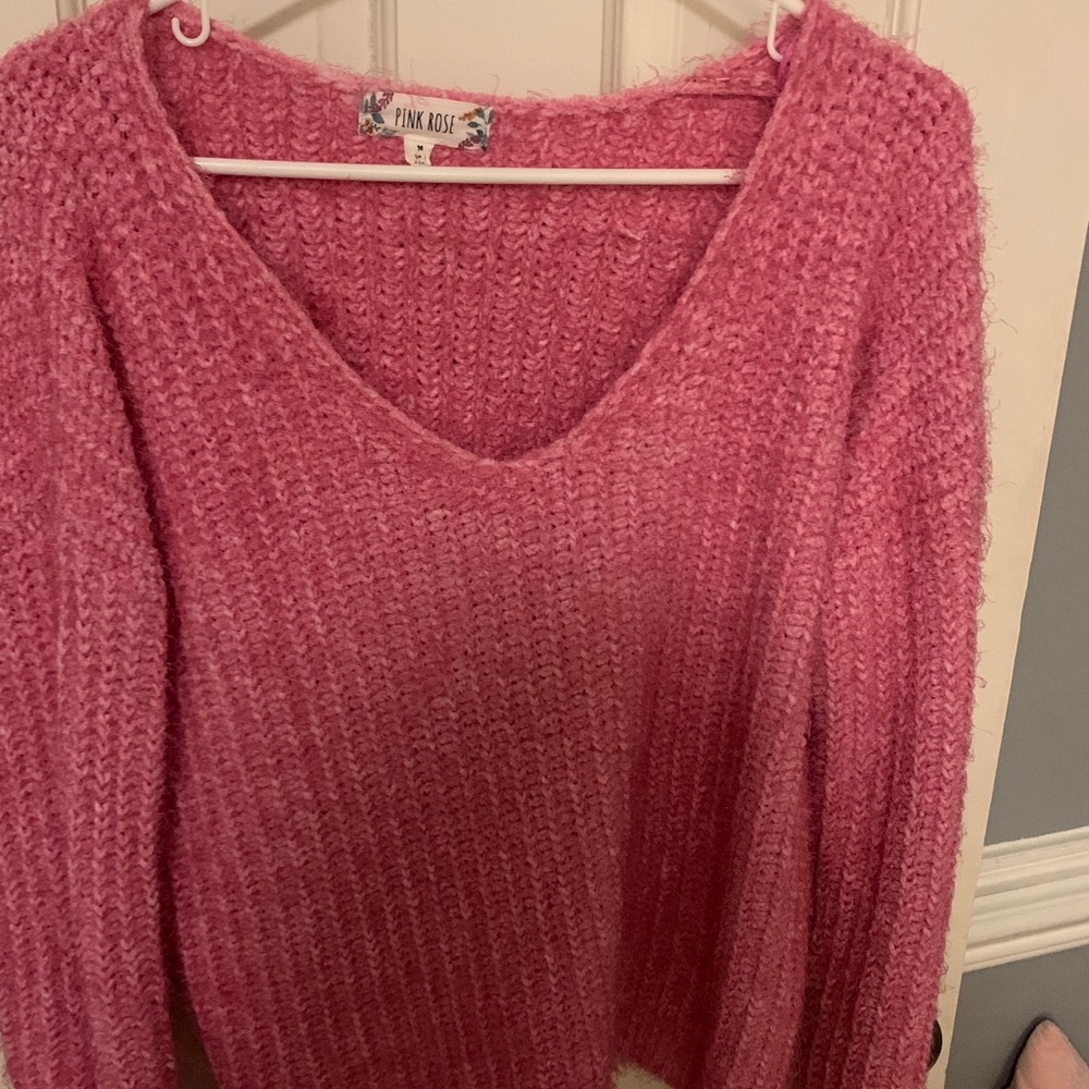 Pink Sweater